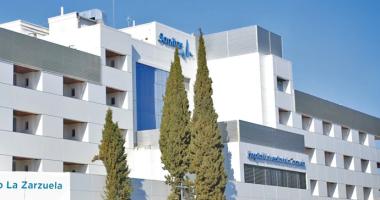 Façade of the Zarzuela University Hospital
