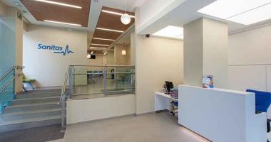 Fachada del Hospital Sanitas Valdebebas